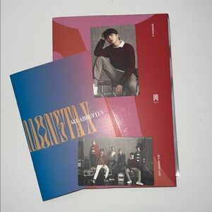 Monsta X All About Luv Album with Photocards